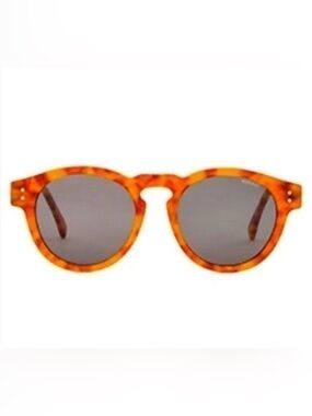 KOMONO Clement Caramel Demi New Sunglasses tortoise round